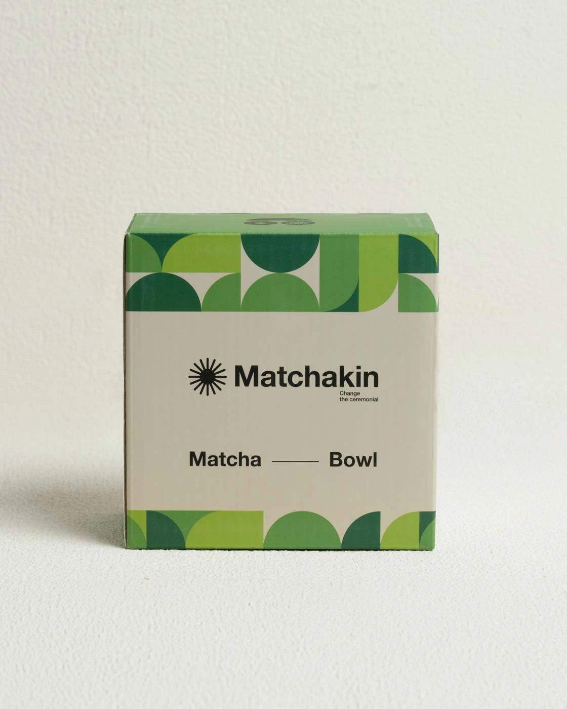 Matchakkin Matcha Bowl packaging on a light background