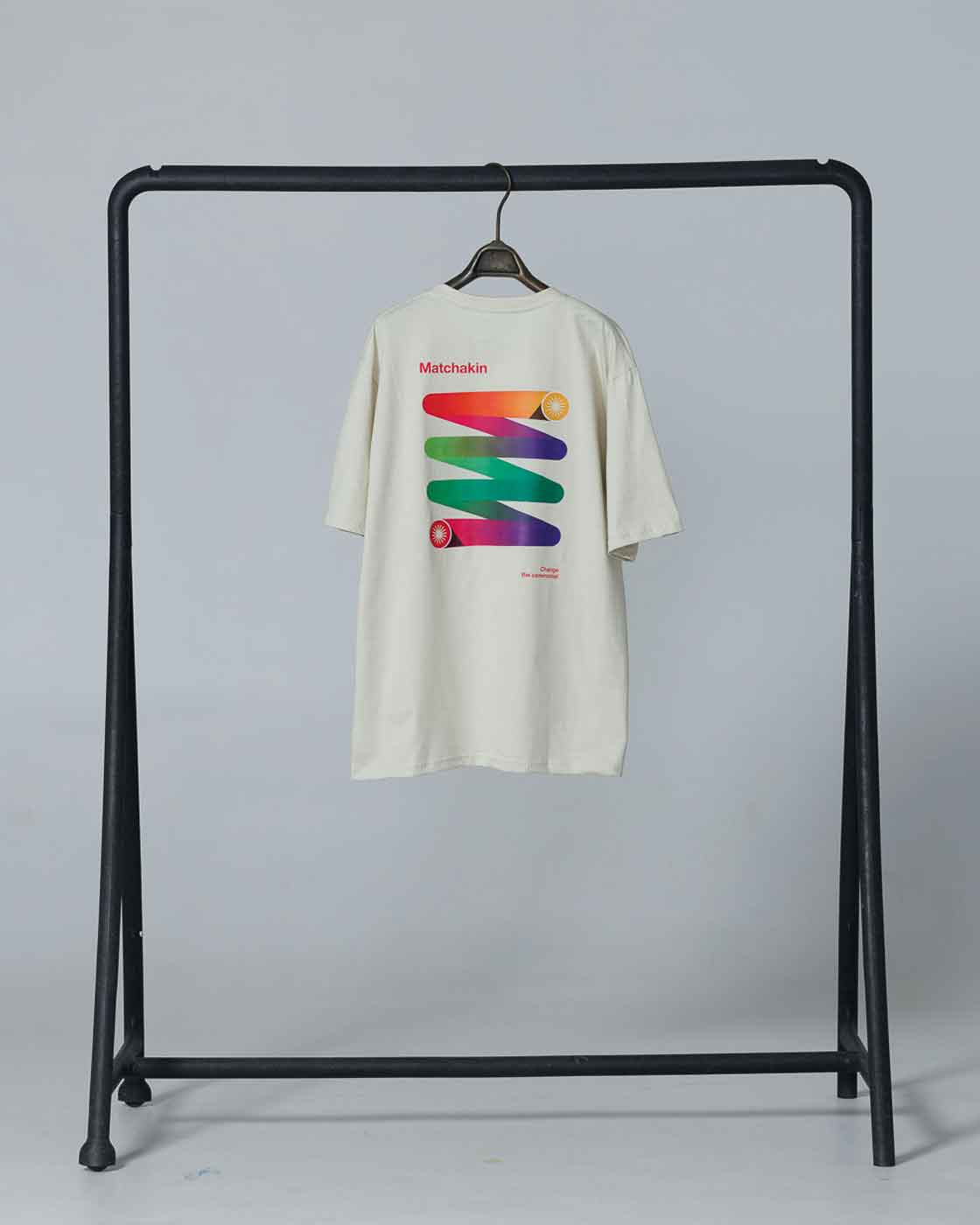 Matchakin Smiley T-Shirt – Organic Cotton Limited Edition