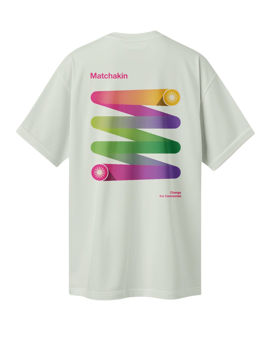 Matchakin Smiley T-Shirt – Organic Cotton Limited Edition