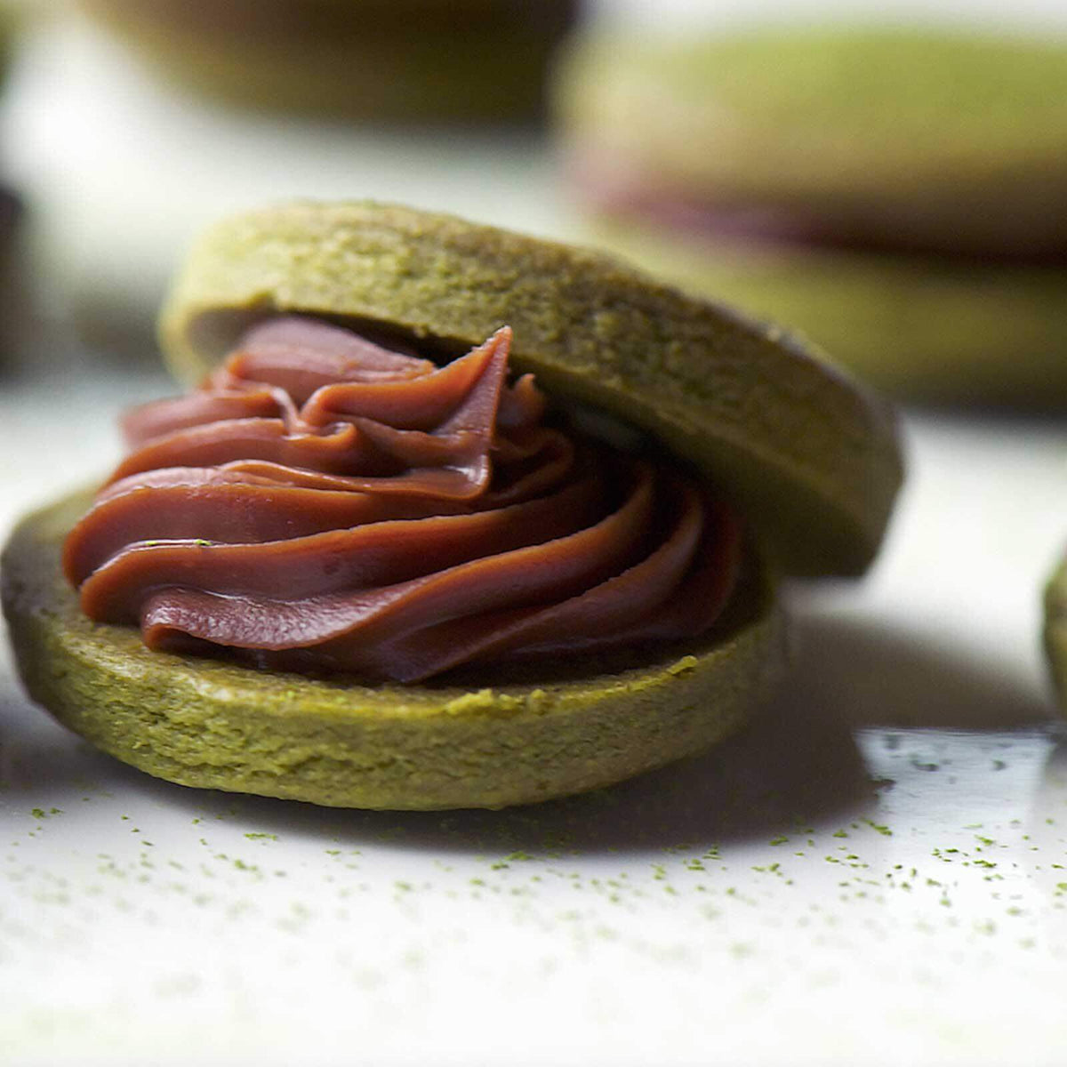 Matcha Oreo Cookies