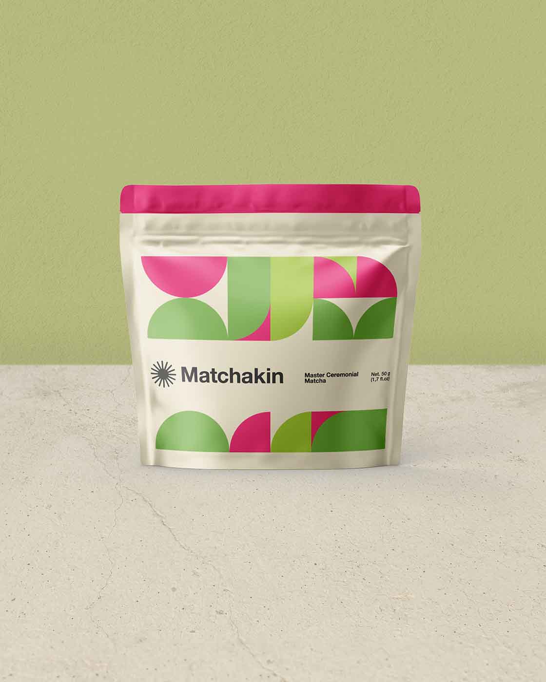 Master Ceremonial Matcha, made in Japan. An absolute gem of quality and taste, available only at Matchakin, 50 grams in pouch bags